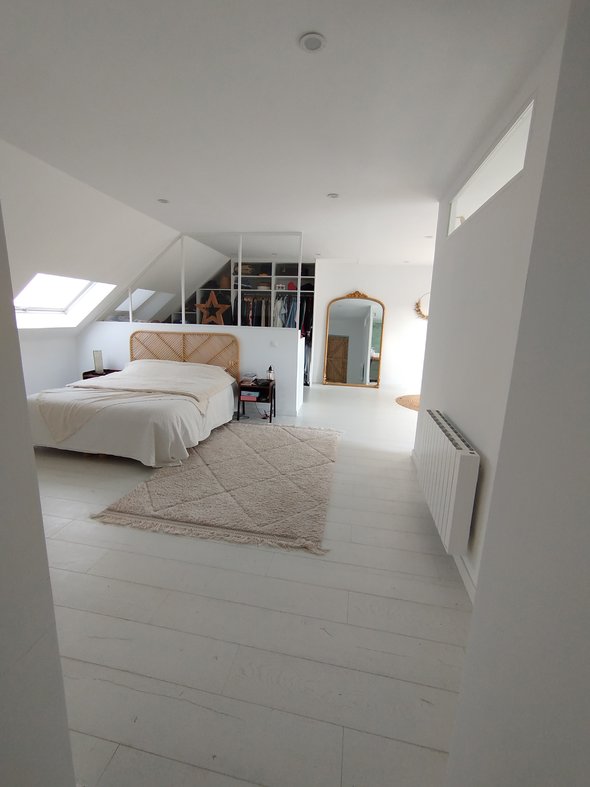 Chambre métamorphosée après travaux