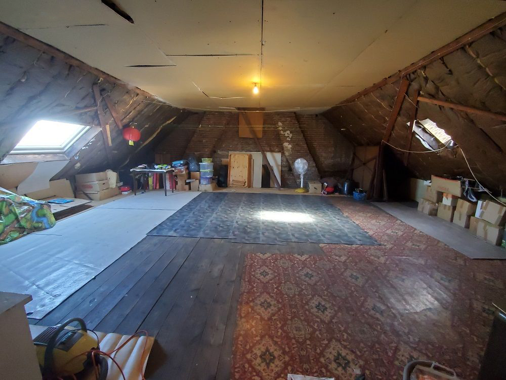 Combles bruts avant travaux